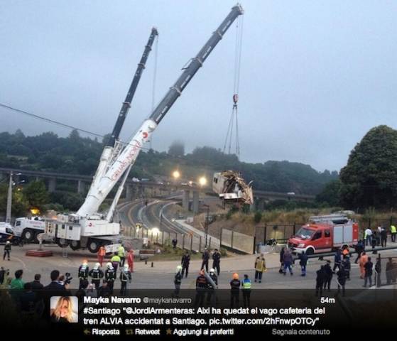 Galizia, le prime foto da twitter (inserita in galleria)