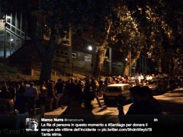 Galizia, le prime foto da twitter (inserita in galleria)