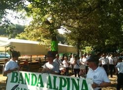 Gli alpini sfilano a Capolago  (inserita in galleria)