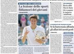 I giornali di lunedì 8 luglio (inserita in galleria)