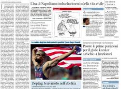 Le prime pagine di oggi (inserita in galleria)