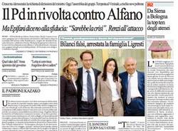 Le prime pagine di oggi (inserita in galleria)