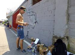 Lo stadio "Franco Ossola" prende colore (inserita in galleria)
