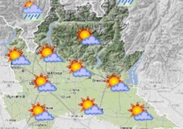 meteo primo luglio
