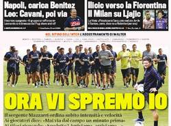 Quotidiani in edicola 11 luglio (inserita in galleria)