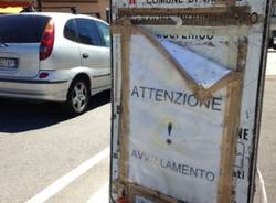 Viale Milano, l'asfalto cede (inserita in galleria)