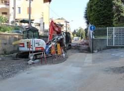 Cede la rete fognaria per 100 metri (inserita in galleria)