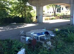 Degrado sotto il ponte della Mornera (inserita in galleria)