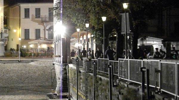 Il Pretore, le riprese in notturna a Luino (inserita in galleria)