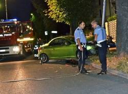 Incidente con volante della Polizia (inserita in galleria)