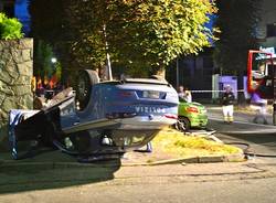 Incidente con volante della Polizia (inserita in galleria)