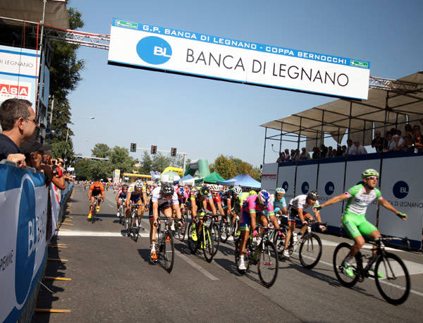 La Coppa Bernocchi - l'arrivo (inserita in galleria)