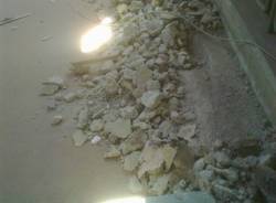 Lavori all'ex bocciodromo di Saronno (inserita in galleria)