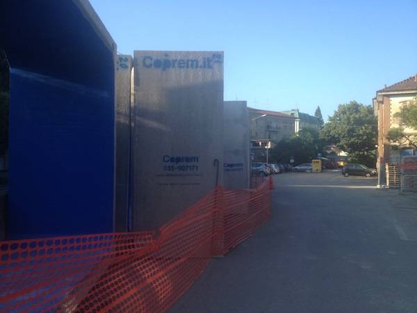 Lavori alla stazione di Gazzada-Schianno-Morazzone (inserita in galleria)