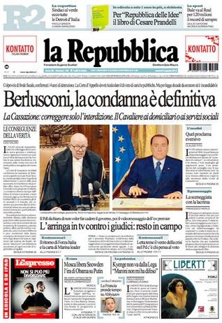 Le prime pagine di oggi (inserita in galleria)
