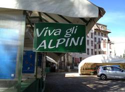 Tutto pronto per la festa degli Alpini al Campo dei Fiori  (inserita in galleria)