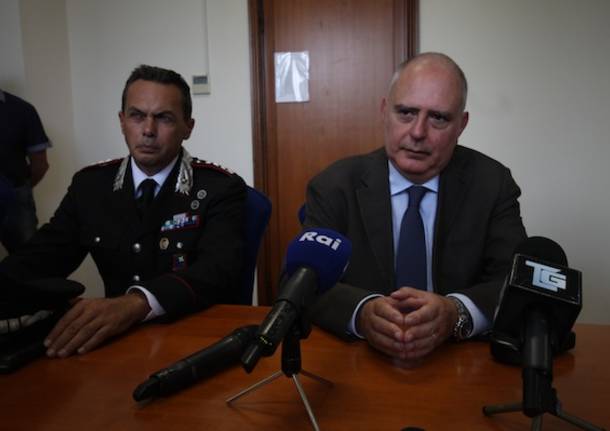 gianluigi fontana procuratore busto arsizio comandante carabinieri de angelis