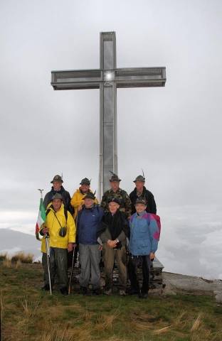 Gli alpini alla Forcora (inserita in galleria)