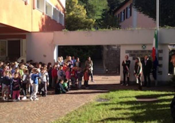 inaugurazione anno scolastico luvinate alunni scuola pedotti