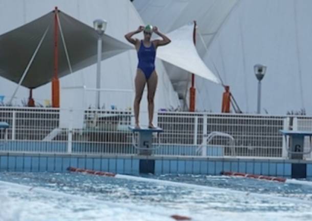 La Nazionale di nuoto si allena a Gallarate (inserita in galleria)