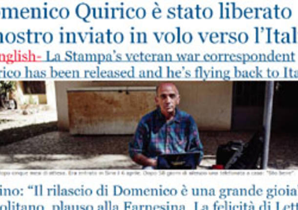 quirico la stampa