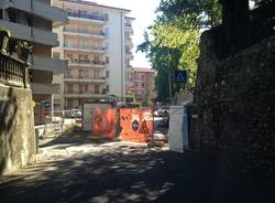 Varese, il cantiere di via Sant'Imerio (inserita in galleria)