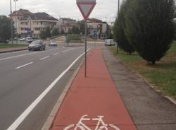 Ciclabili impercorribili a Gallarate (inserita in galleria)