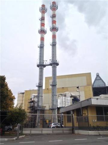 Dentro al Termovalorizzatore Accam  (inserita in galleria)