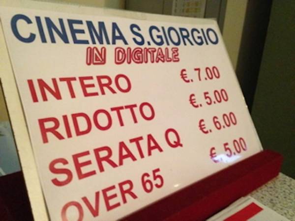 Il cinema San Giorgio (inserita in galleria)