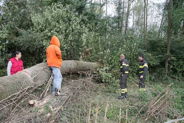 Il maltempo a Caravate (inserita in galleria)