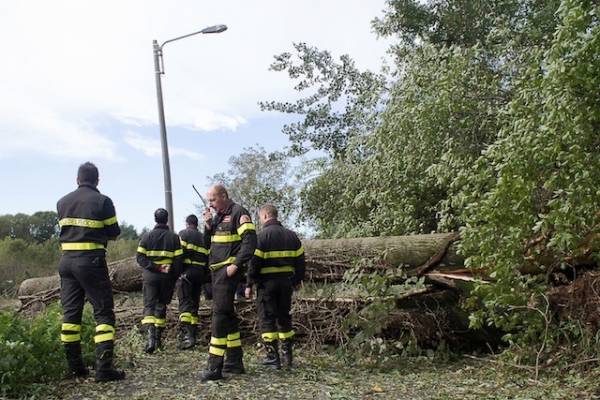 Il maltempo a Caravate (inserita in galleria)