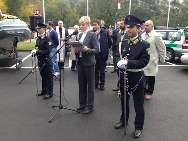 Inaugurazione polo della sicurezza provinciale (inserita in galleria)