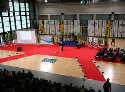 La pallavolo varesina sfila al Centro Pavesi (inserita in galleria)