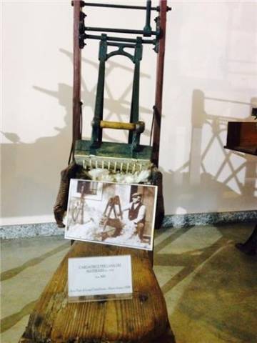 Nel museo del tessile (inserita in galleria)