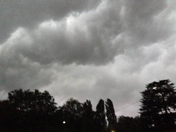 Nuvoloni e temporali in provincia  (inserita in galleria)