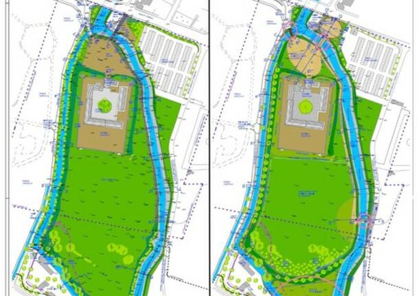 Progetto idrologico: isola del castello