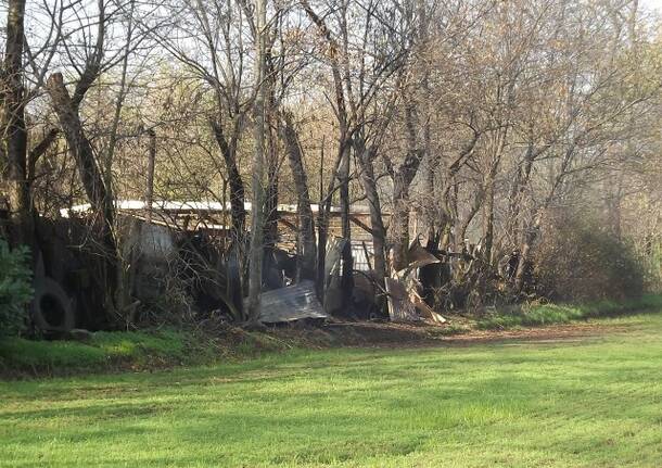 Incendio nel Parco “Alto Milanese”