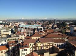 Gallarate vista dall'alto, dal campanile della Basilica (inserita in galleria)