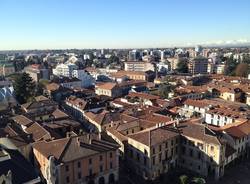 Gallarate vista dall'alto, dal campanile della Basilica (inserita in galleria)