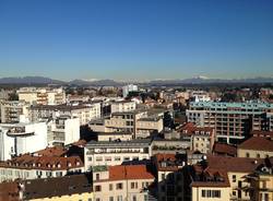 Gallarate vista dall'alto, dal campanile della Basilica (inserita in galleria)