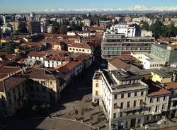 Gallarate vista dall'alto, dal campanile della Basilica (inserita in galleria)