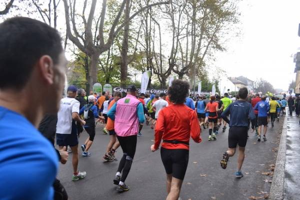 La partenza della maratonina (inserita in galleria)