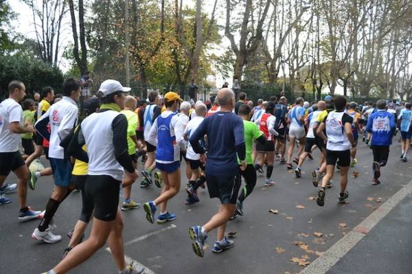 La partenza della maratonina (inserita in galleria)