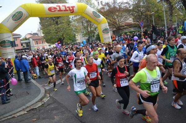 La partenza della maratonina (inserita in galleria)