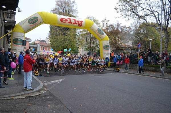 La partenza della maratonina (inserita in galleria)