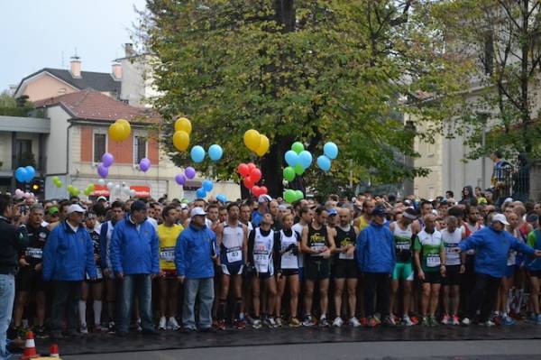 La partenza della maratonina (inserita in galleria)
