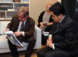 Maroni incontro Thohir (inserita in galleria)