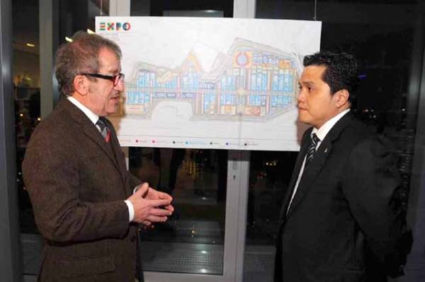 Maroni incontro Thohir (inserita in galleria)