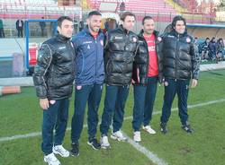 Mister Gautieri dirige il primo allenamento del Varese 1910 (inserita in galleria)