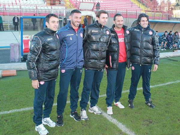 Mister Gautieri dirige il primo allenamento del Varese 1910 (inserita in galleria)